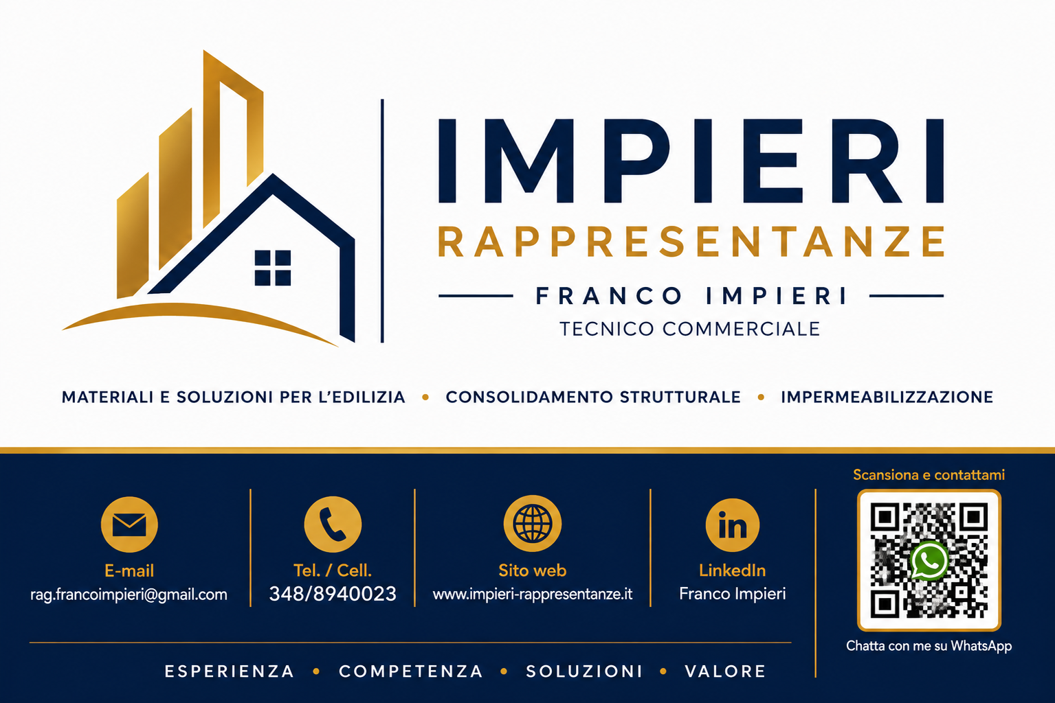 Impieri Rappresentanze - contatti e identità professionale